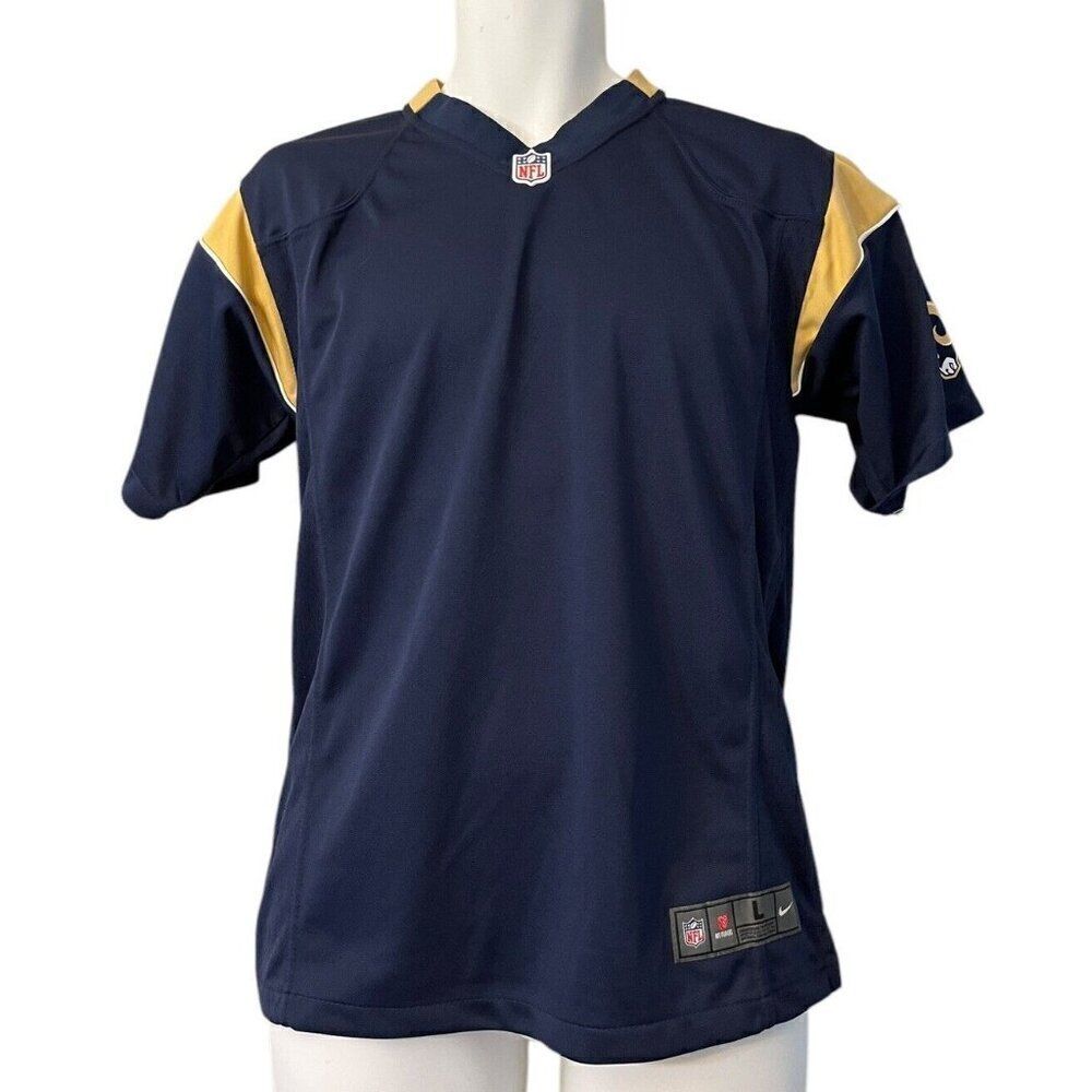 Youth Large St Louis Los Angeles Rams NFL Players Blank On Field Jersey NWT